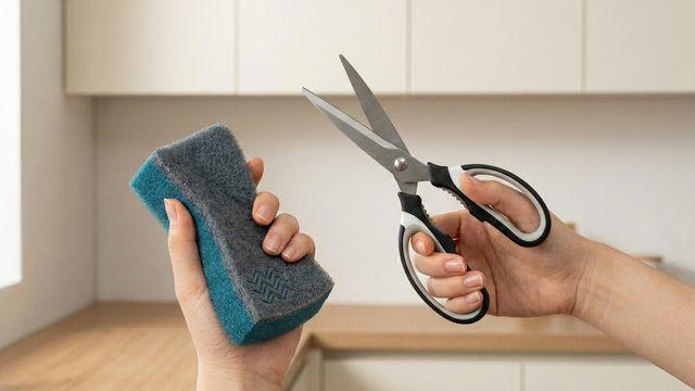 수세미에 칼집을 내보세요…고수들은 이 방법으로 시간 제대로 아낍니다