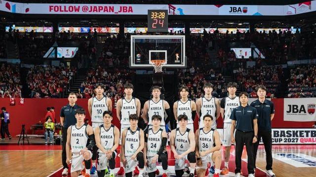 이현중 더블더블 활약에도... 한국 남자농구, 3·1절 한일전 패배