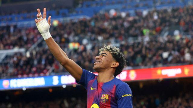 바르사 야말, 21세기 라리가 최연소 해트트릭 달성…메시 제쳤다