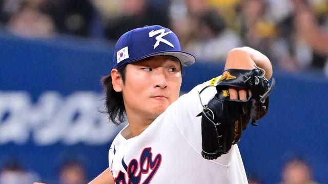 '조기 강판 왜?' 곽빈, 1회 완벽 삼자범퇴→2회 3실점 무너졌다…3이닝+50구 다 못 채워 [오사카 라이브]