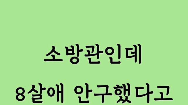 고양이 안구했다고 직무유기라는 소방관