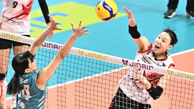 정관장 이선우, 미들블로커로 맹활약 