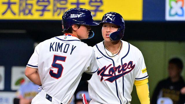'연이틀 1도영 출격!' 한국, 3일 오릭스전 선발 라인업 공개…안현민 4번 승격+위트컴 3루수→