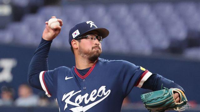 '어머니 나라' 유니폼 입은 데닝 더닝, 오릭스전 3이닝 무실점 쾌투...원태인 이탈 공백 지운다 [WBC 피플]