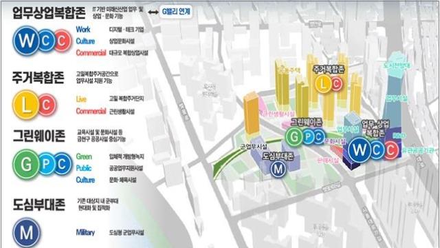 금천구, '독산동 공군부대 부지' 복합개발 기본계획안 마련