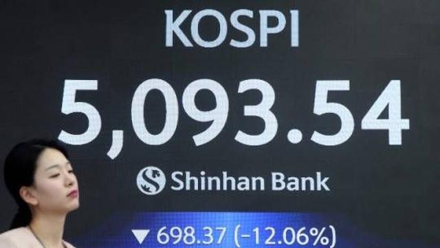 [포커스경제] 코스피, 역대 최대 12% 하락…9·11 보다 충격 커