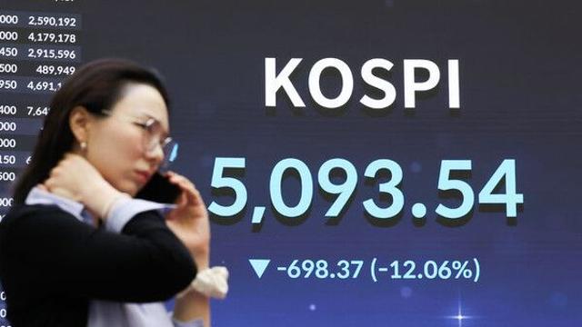 중동 전쟁 충격에 아시아 증시 ‘패닉’…코스피 12% 폭락·서킷브레이커 발동