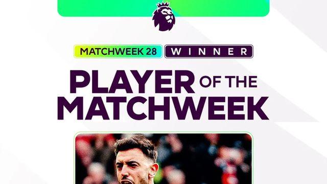 [오피셜] 역시 맨유 에이스답다! ‘1골 1도움’ 맹활약→프리미어리그 이주의 선수 등극…“득표율 54%+올 시즌 네 번째”