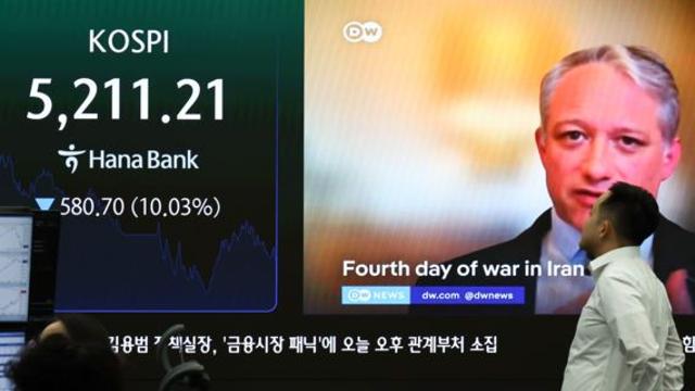 코스피 12%대 폭락…사이드카·서킷브레이커 동시 발동, 역대 최대 낙폭