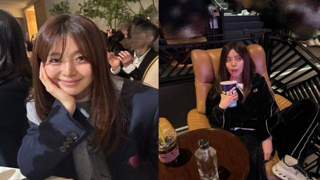 자랑하려다 민폐만 인증… 이영은, 극장 좌석에 신발 턱 '눈살'