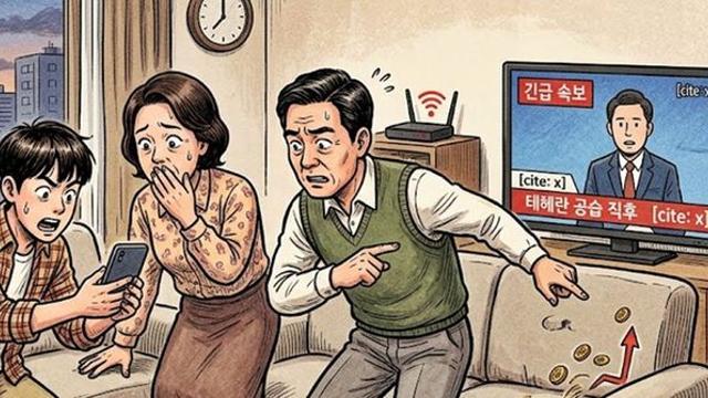 테헤란 공습 직후 이란 대표 암호화폐 거래소의 엄청난 코인 유출량