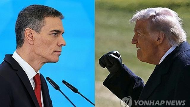 EU, '스페인과 무역 중단' 트럼프에 