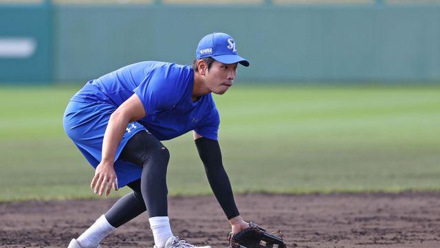 삼성 '또또' 부상 이탈자 나왔다…한화전 '헤드샷 맞은' 이해승, 뇌진탕 증세 보여 6일 한국행 [오키나와 현장]
