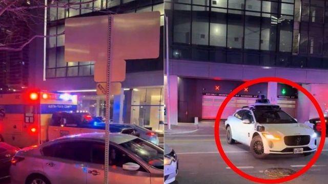 “빨리 비켜!” 구급차 막은 택시 운전석 텅~ 로보택시 ‘진땀’