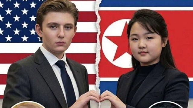 가장 쉽고 강력한 세계 평화 “트럼프 아들과 김주애 결혼”