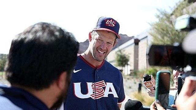 '은퇴 선언' 커쇼, 첫 타자에 초대형 홈런 허용+⅔이닝 2실점 흔들…미국은 홈런 5방 폭발! 로키스에 14-4 대승