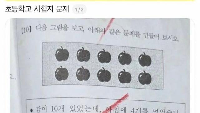 많은 어른들이 틀렸다는 초등학교 어린이 문제.jpg