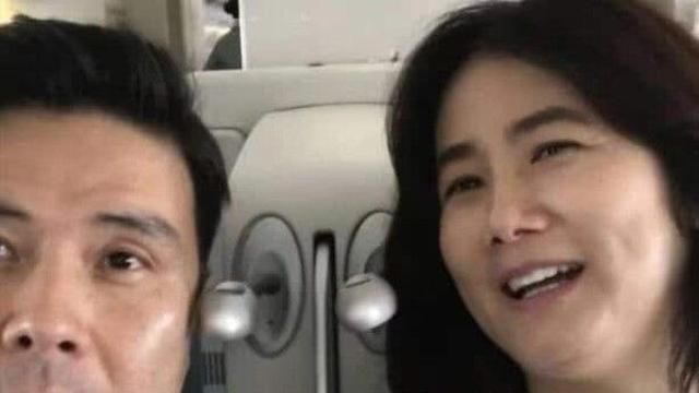 54세 심은하, 비행기 셀카 근황에 