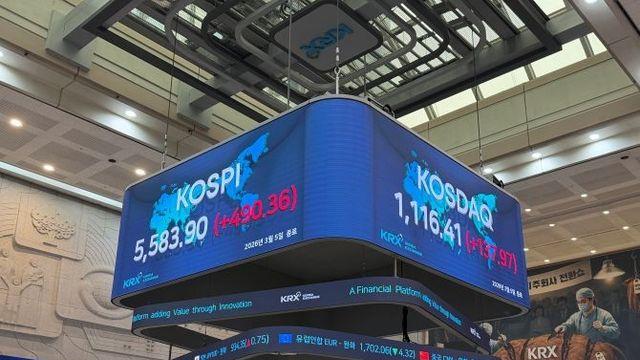 '폭락 뒤 폭등' 널뛰는 증시…코스피 9.6% 상승