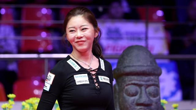 여자프로당구 김가영, 사상 첫 월드챔피언십 3연패 정조준