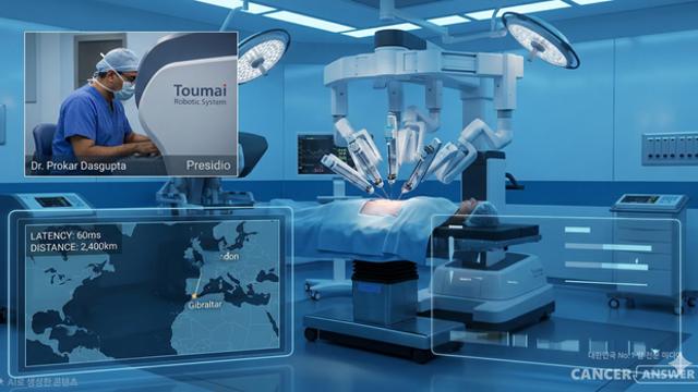 런던 의사가 2400km 밖 전립선암 수술 성공... '원격 로봇 수술' 시대 열렸다