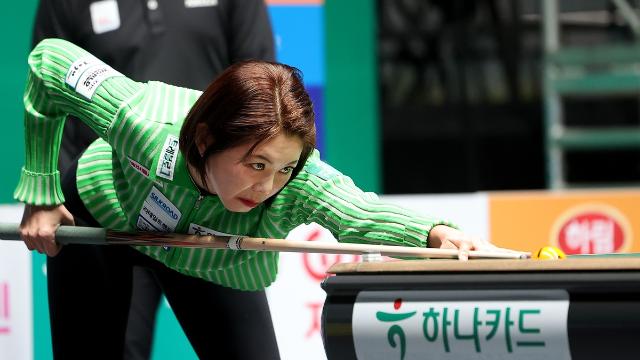 김가영, 월드챔피언십 첫판 승리…스롱은 히가시우치에게 덜미