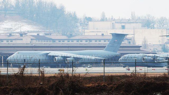 오산 기지 美수송기들 잇따라 한국 떠나…'패트리엇' 차출 가능성