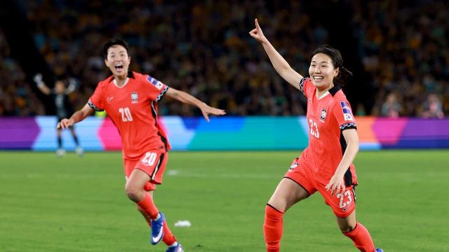 한국 여자축구, 호주와 3-3 무승부…아시안컵 조별리그 조 1위