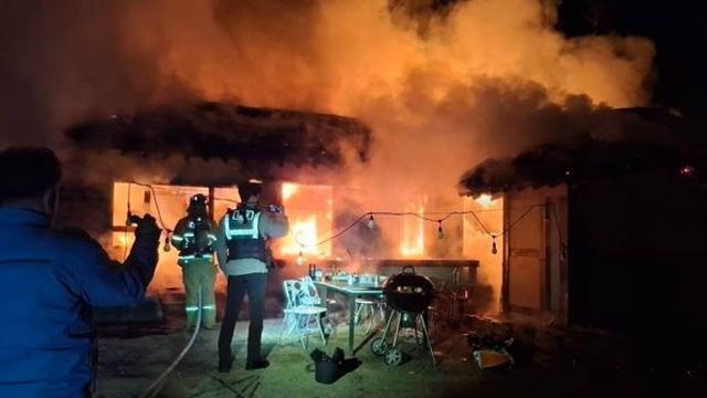 유네스코 문화유산 양동마을 주택서 화재…민박하던 2명 대피