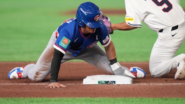 '손가락 골절'인데 승부치기 대주자라니, WBC 한국전 4전 전패 끊어낸 천제셴 