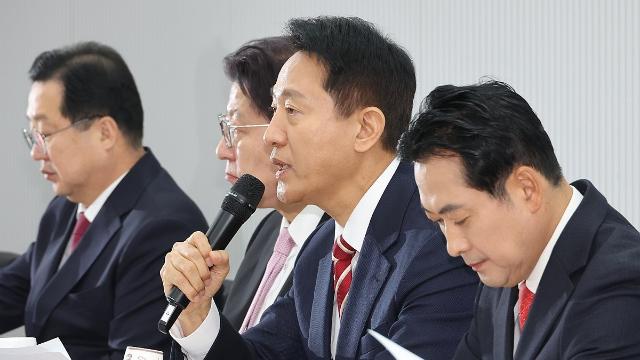 오세훈, 국힘 서울시장 후보등록 안해…