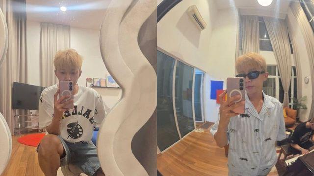 처음 보는 금발 미청년 임영웅, 아이돌 느낌 [RE:스타]