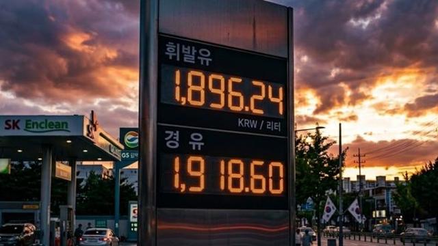 휘발유 1900원 돌파 눈앞…12% 폭등한 국제 유가가 던진 경고장