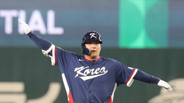 '미쳤다' 문보경이 따낸 마이애미행 전세기, 대회 타점 선두+OPS 1.770 대폭발 [WBC 스타]