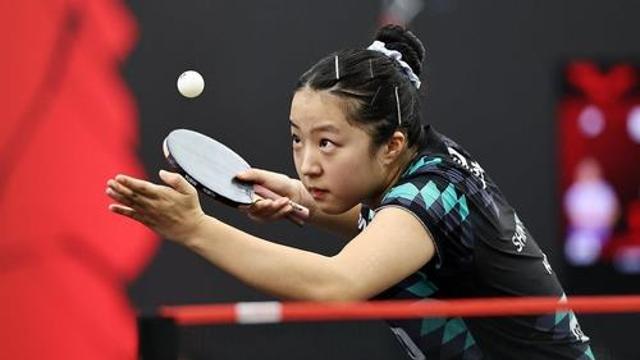 탁구 간판 신유빈, WTT 충칭 대회서 日 하시모토 꺾고 16강 진출