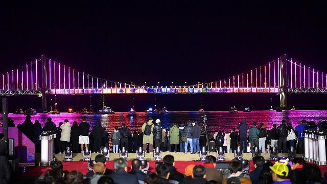 부산 광안대교 '도시·조명 어워드' 2위…세계적 명소 주목