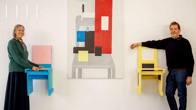 디자인과 회화 작가의 30년 우정이 완성한 전시