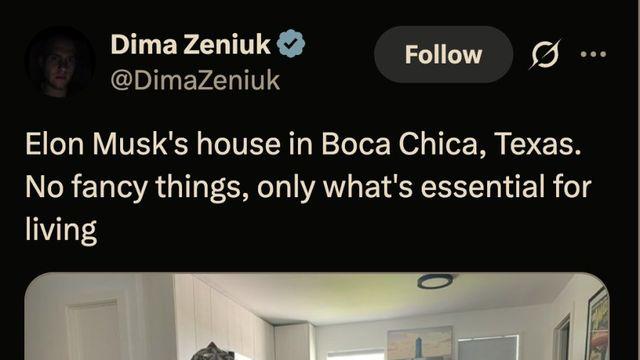 일론 머스크 텍사스 집 내부 공개