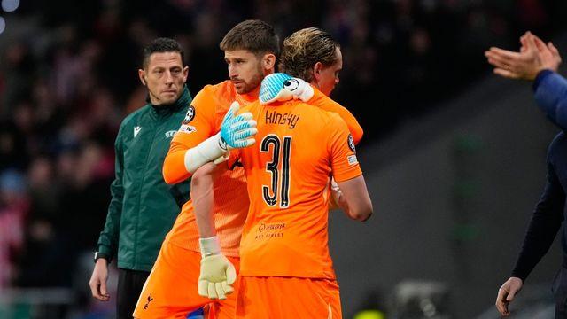 ‘17분 3실점→교체’ 토트넘 GK 킨스키 향한 동정여론…“하프타임까진 뛰게 했어야”