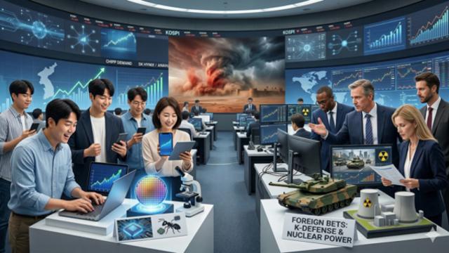 중동발 ‘안개장세’…개미는 반도체 ‘줍줍’·외인은 K방산에 ‘베팅’