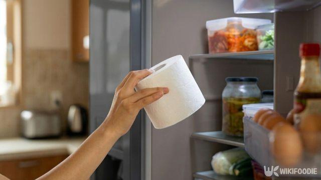 냉장고 냄새 없애는 가장 간단한 방법, 두루마리 휴지 4칸이면 충분합니다