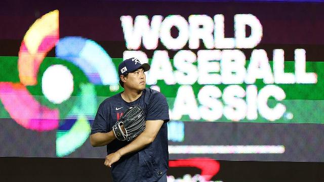 [WBC] 류현진, 사실상 대표팀 은퇴 경기…50구 투구시 대회 종료