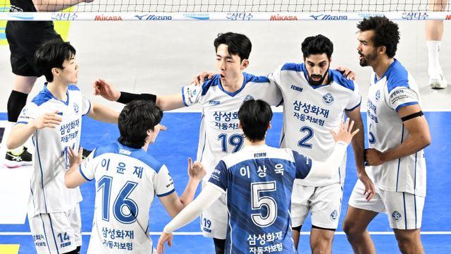 현대캐피탈, '13연패' 최하위 삼성화재에 덜미…대한항공 정규시즌 1위 확정