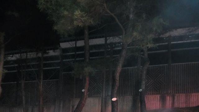 용인 보정역 인근 화재…30대 방화범 체포