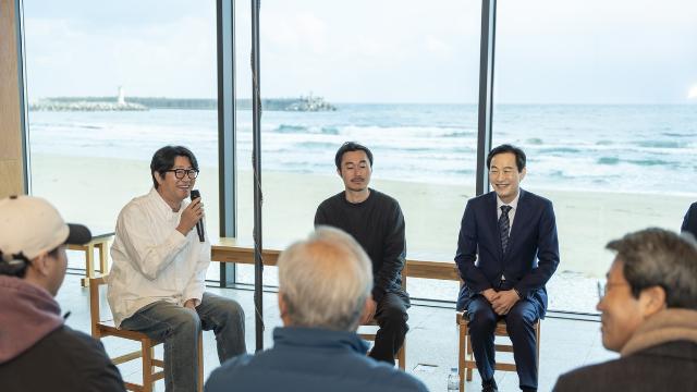 양양 방문한 우상호 강원지사 예비후보 