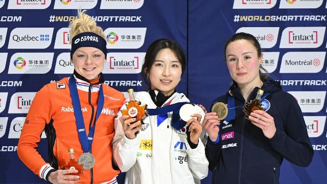 쇼트트랙 김길리·임종언, 세계선수권대회 '금메달 합창'