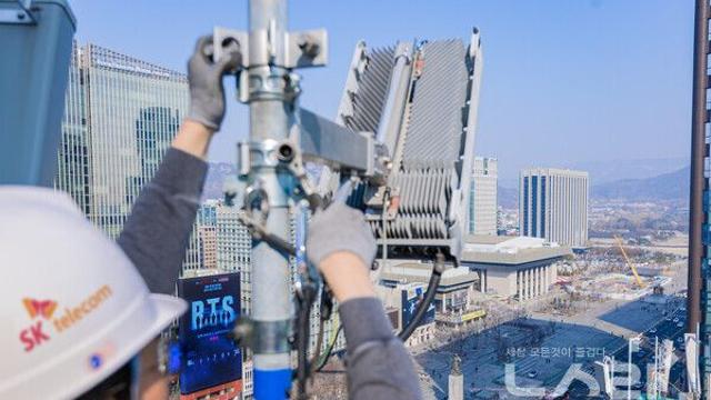 SK텔레콤, 광화문 K-팝 공연 대비 AI 기반 특별 통신 대책 가동
