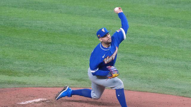 KBO리그 자존심 지킨 헤이수스, 베네수엘라 일본 격파 선봉→승리 투수 '훈장' [WBC]
