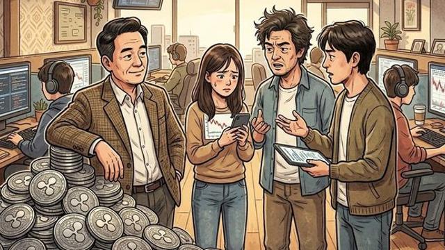 “암호화폐(코인) 발행사 리플 주주들이 개인 투자자들 희생으로 이득을 얻고 있습니다”
