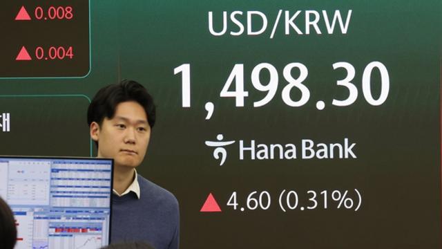 고유가·달러 강세에 환율 1,500원 턱밑...코스피 5,549선 방어 등 혼조 흐름